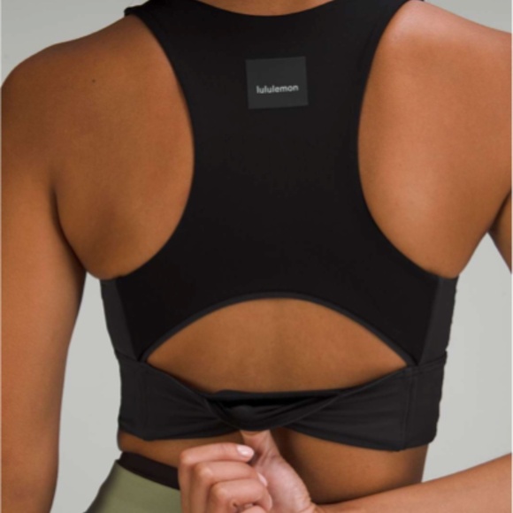 Lululemon Hike to Swim Bra & Short 6" Set - Black/Graphite Grey/Graphite Grey -2 - Picture 6 of 16